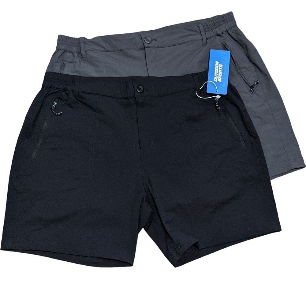 NWT outdoor sports hiking short bundle black gray women's size XL